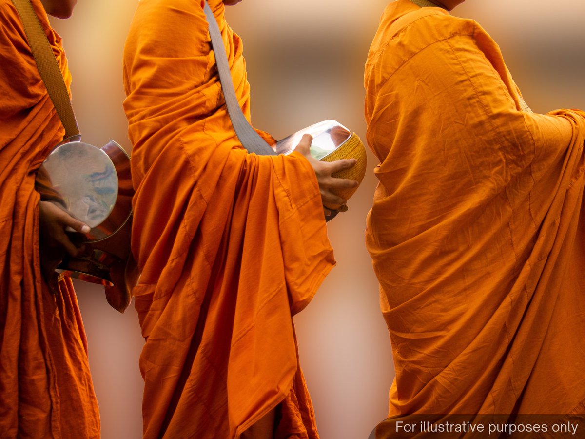 NewsBFM's tweet photo. 1. A small Buddhist temple in Thailand has been left without monks, after they all tested positive for methamphetamine. 

According to AFP, four monks, including an abbot, have been sent to a health clinic to undergo drug rehabilitation. https://t.co/K4NEq97fto