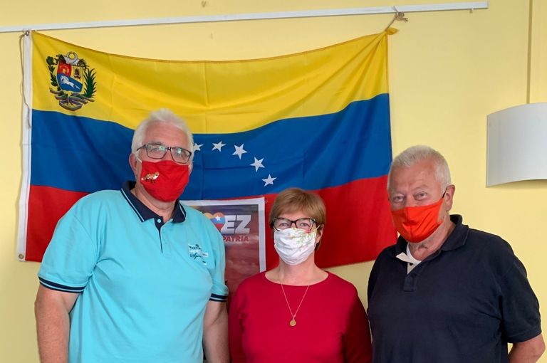 ISB_VE's tweet photo. Mensaje del #GeFiS contra la renovación de la extensión de sanciones ilegales de la UE:

"Dejamos claro con nuestra nota de protesta que desde la Sociedad por la Paz y la Solidaridad Internacional (GeFiS) estamos firmemente del lado del pueblo de Venezuela en solidaridad" (Sigue) https://t.co/uexoD5GNqj