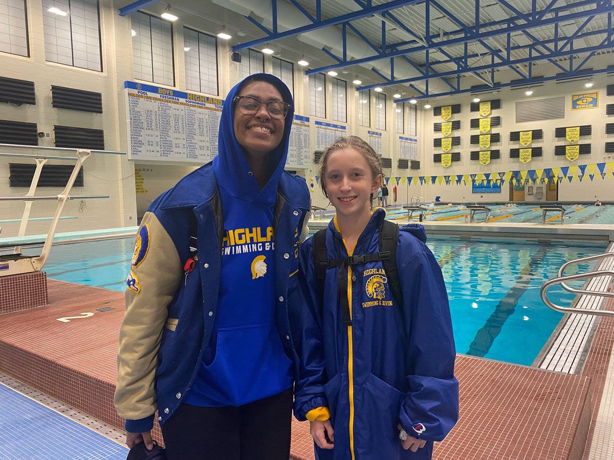 SwimandDiveHHS's tweet photo. Swim and dive lost at Munster tonight but had a lot of great times and scores.  Swimmers of the Meet are Adhara (big time drop in BR) and Kevin (coming in clutch on the relays)! Back at it on Thursday at home can LC! @jujawhitney @stohAD1 @HighlandHighHHS https://t.co/toXnz1Kf4r
