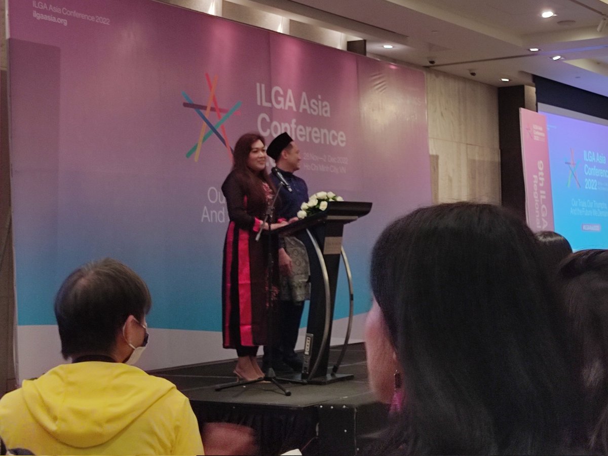 SunilG97462233's tweet photo. "Ladies and gentlemen and everyone in between" ~ that is how we start. #ILGA , #ilgaasia https://t.co/NSFwhqwSlu
