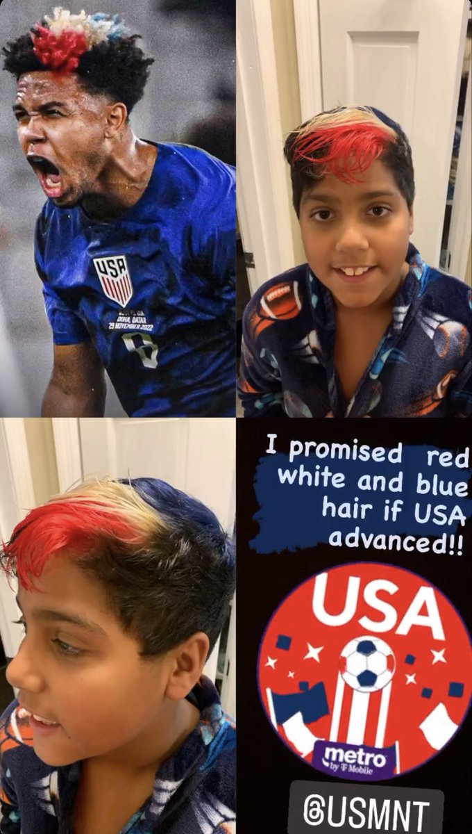 mrs_samfrye's tweet photo. USA USA USA ❤️🤍💙⚽️ #TeamUSA #USAworldcup #USAMNT @USMNT https://t.co/sjiMlN39u1