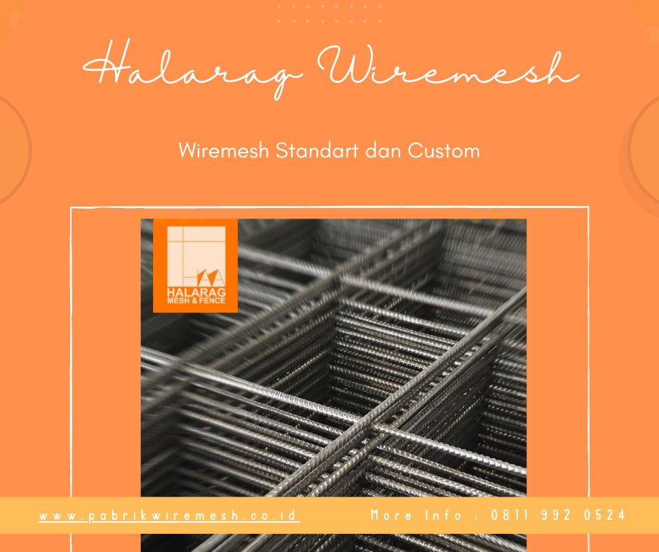 Deasihalarag's tweet photo. Wiremesh Sesuai Custom-PT Halarag Baja Utama
More Info
0811 992 0524
Website :
https://t.co/PBD8qfRjSQ
https://t.co/43q41F1QIy
https://t.co/sIUT3YmS1t
https://t.co/zHR4rPfpw1
https://t.co/jNsmfE9965
https://t.co/A8TqnfRdmM
#wiremesh #wiremeshcustom #wiremeshsesuaipesanan #halarag https://t.co/D73ZW38YtD