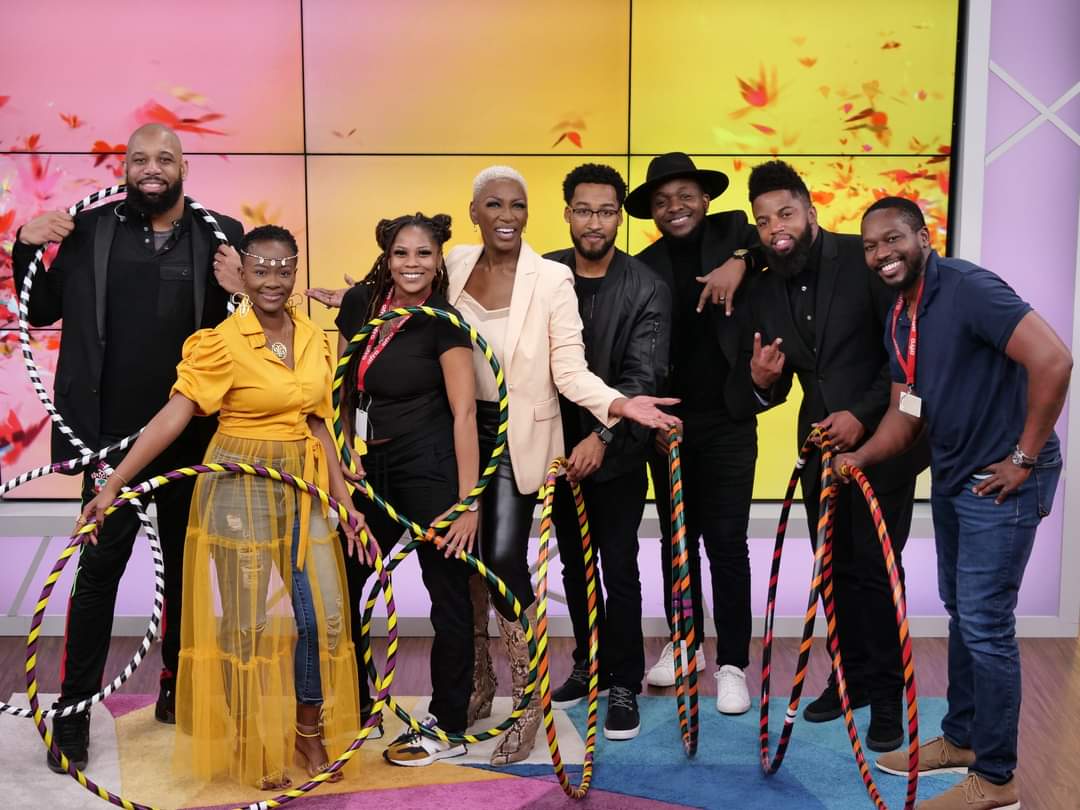 souldivinevibes's tweet photo. Yesterday was top tier!! Thank you to @Sisaundra & @AfroTainmentSA for giving me the platform to share my story! ππΏβππΏ
Get your collapsible handmade #hulahoop today!
Let's #hulahealdance!!
#TheSisaundraShow #SisaundraLewis #Comcast #ComcastXfinity #Afrotainment #DaytimeTV https://t.co/8Lwie2LyR7