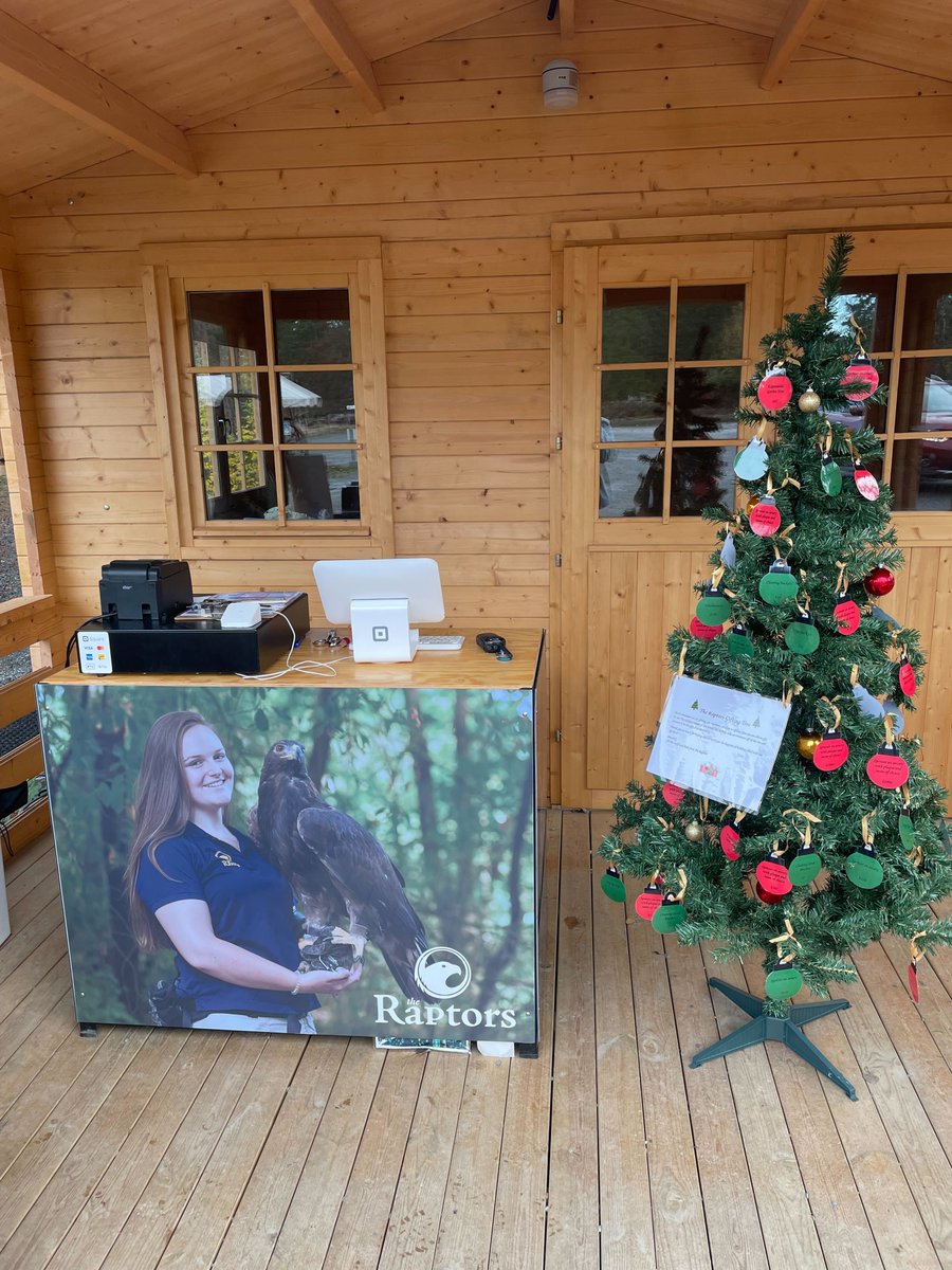 This holiday season, if you would like to help support us, consider taking part in our Raptors Gifting Tree! Each ornament on our gifting tree represents an item or an expense that you are able to gift to us!