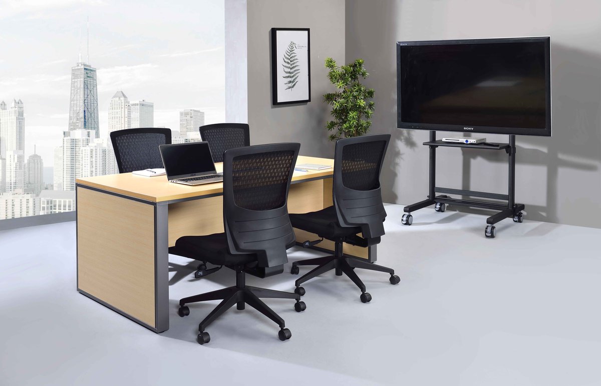 singbee_tw's tweet photo. TV-65 is one of our best sellers. The stand for monitor is tiltable and the height adjustable from 120 to 160cm by hank crank. VESA mount interface for displays from 32” to 75”. 

Please message us for more details! 

#singbee #madeintaiwan #officefurniture #oem #tvstand #ODM https://t.co/MZxkASBA1U