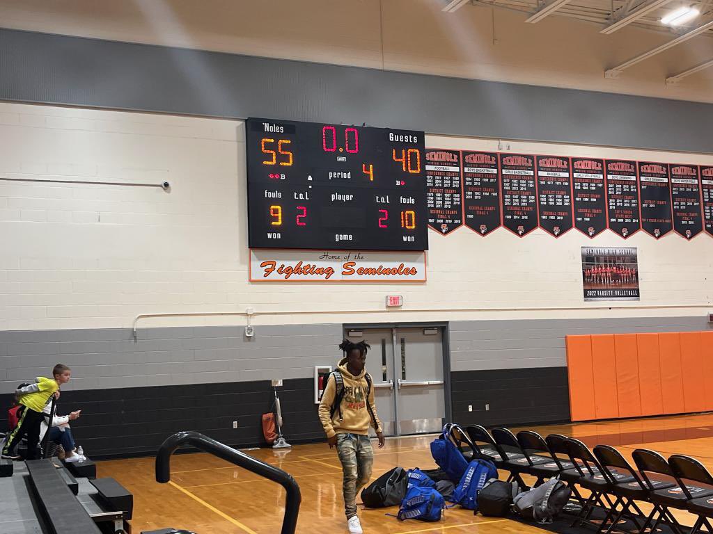 Great first home game win! Next game Friday at Lake Mary!