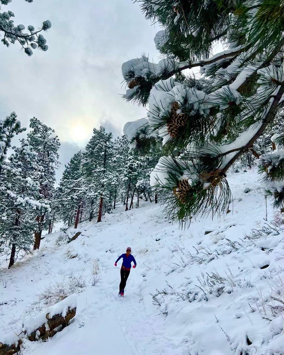 ScottJurek's tweet photo. Been loving all the snow the past couple weeks! Kids are back in school 🙌🏼 so I got out with my running buddy before heading down to Austin for @therunningevent. Who else is going? https://t.co/fyplIKLMie