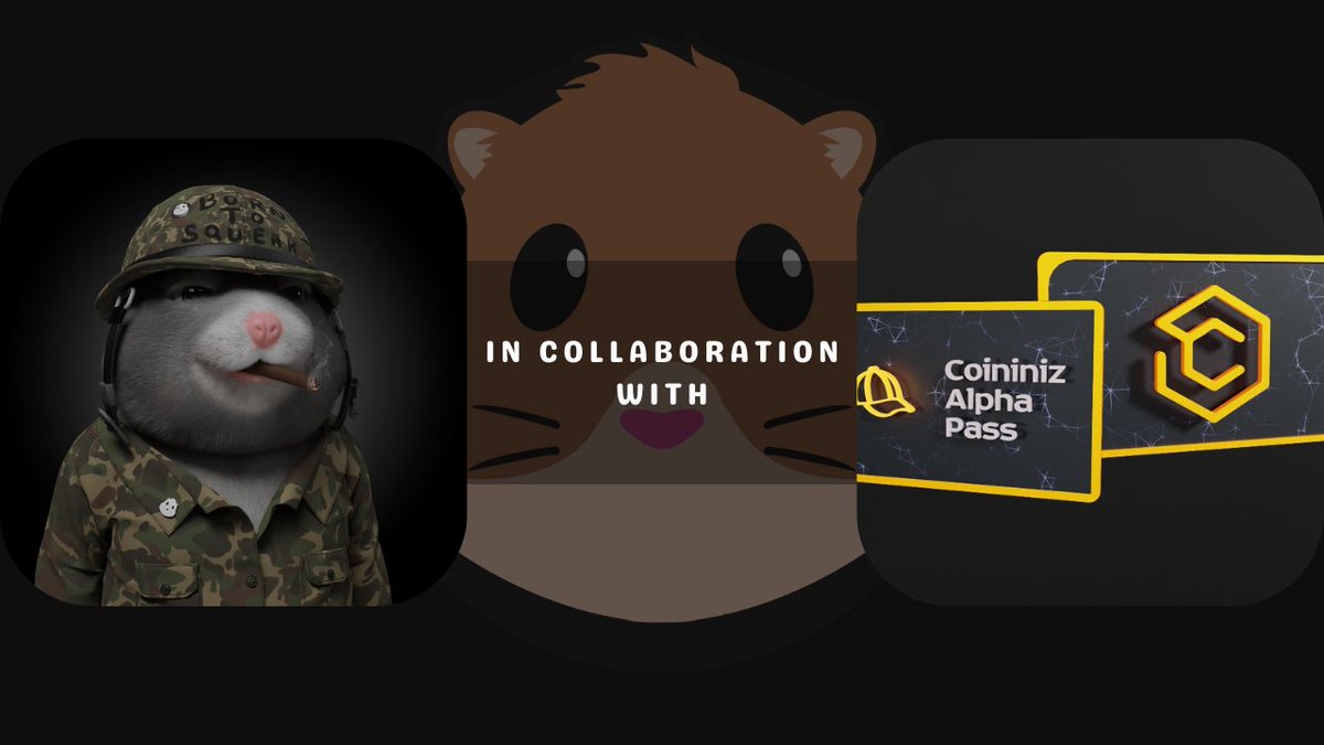 🐹 Fat Hamster Club x Coininiz Alpha 🧢

333 Alpha Pass

🎟️ 4 x <a href="/FatHamstersNFT/">Fat Hamster Club</a> WL
🎟️ 1 x @CoininizCom WL

To Enter:
1⃣Follow
<a href="/FatHamstersNFT/">Fat Hamster Club</a>
<a href="/FHC_Collabs/">FHC Collabs</a> 
@CoininizCom
2⃣Like + RT 
3⃣Tag 3 friends

⏳48 Hours
#NFTs #NFT #NFTGiveaways #NFTCommunity #ETH