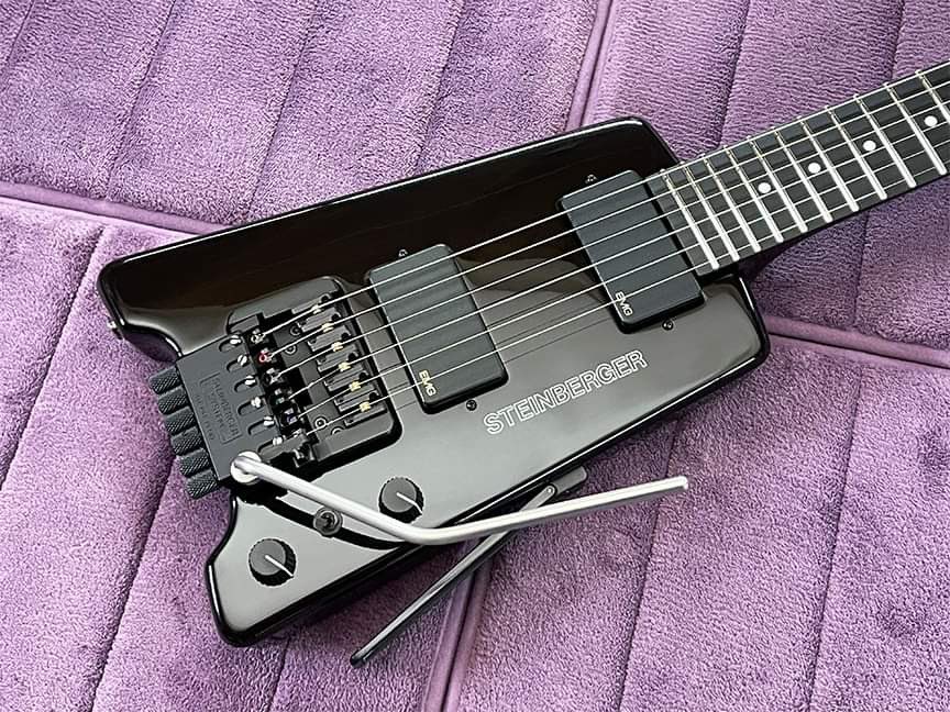 headless_usa's tweet photo. Steinberger GL2TBK (Full Jeff Babicz Restoration)

A truly stunning example of a vintage Steinberger L Series guitar complete with TransTrem®. It's not often that renowned Steinberger restorer Jeff Babicz says "This has the potential to be a museum piece.” https://t.co/1rZNy2dXq4