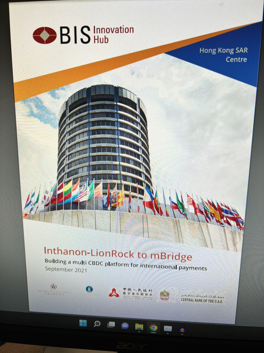 hackableanimal's tweet image. So, we are deep into #CBDC on @dustingoldshow. #Thiel connected #JoeLubin’s company #ConsenSys is working w/ #BIS to build #mBridge (CBDC) on #Ethereum. You can put your head in the sand, BUT the #technocrats are advancing quickly. Many you trust aren’t telling you the truth.