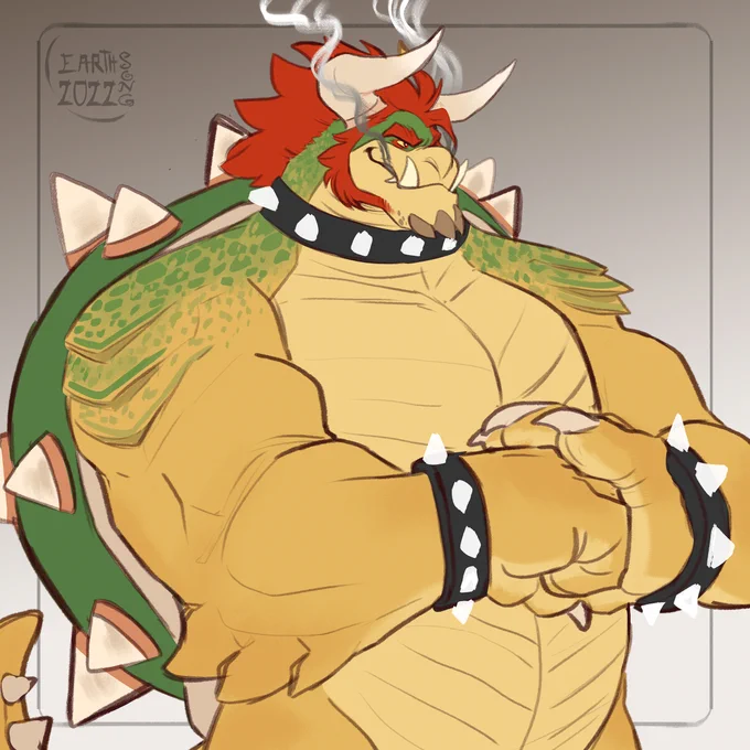 The bicc boi is finally on the big screen!  A lil doodle of Bowser in celebration of the new Super Mario Bros trailer uwu 