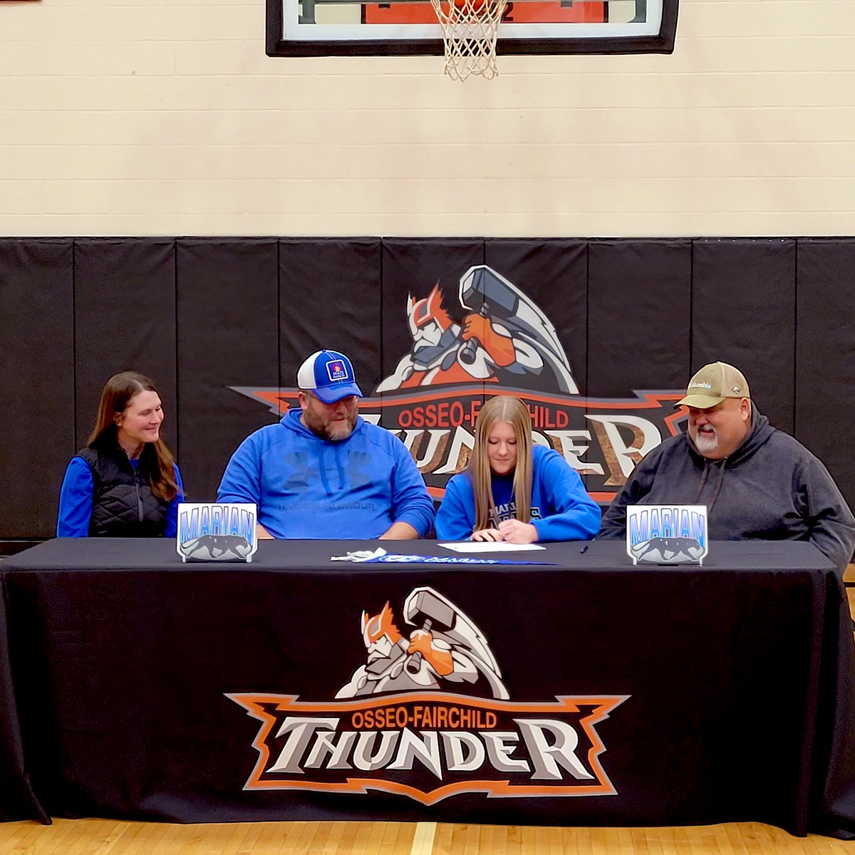 Officially a Sabre! I’m so excited for my future of academics and athletics at Marian University, Wi! <a href="/MarianWGolf/">Marian Women's Golf</a>