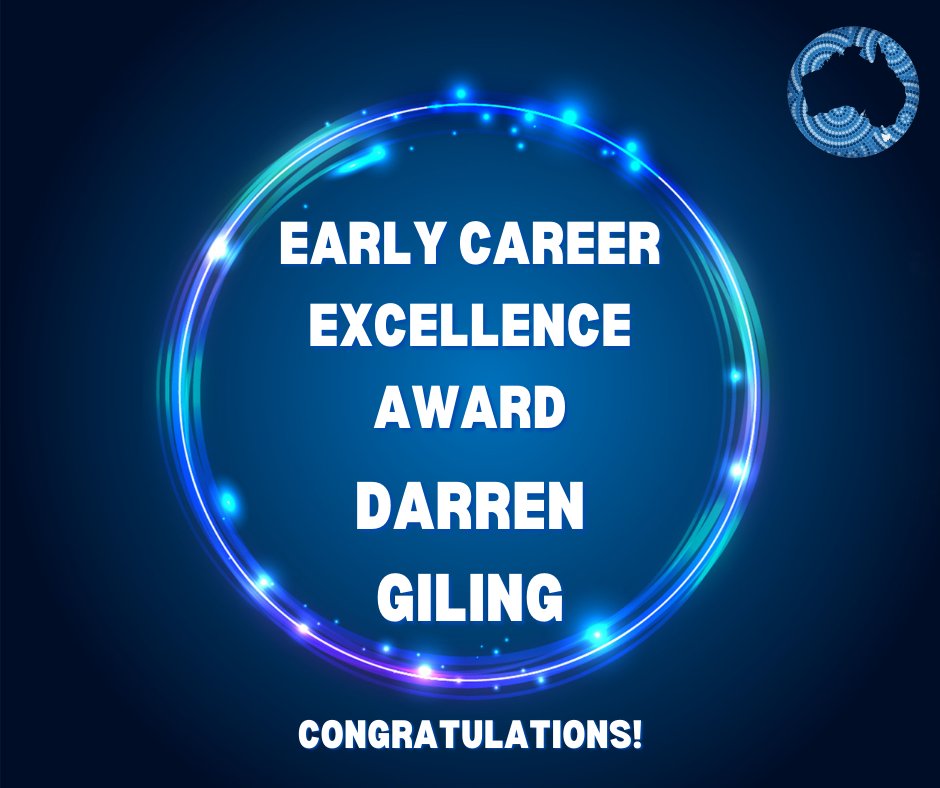 Congratulations @DarrenGiling , this year's Early Career Excellence Award recipient! #AFSS2022
