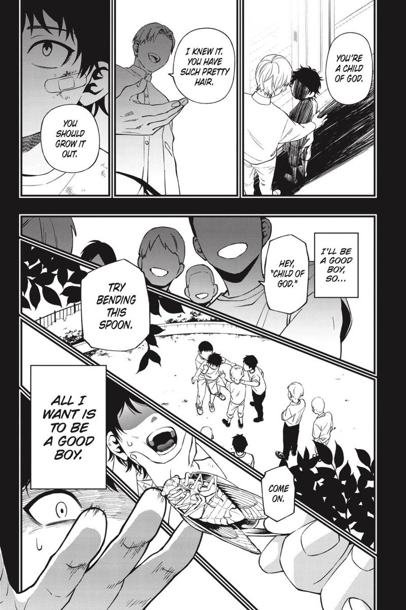 thephobophobic's tweet photo. Reminds me of that one episode of Mob Psycho 100 #DeadMount #manga https://t.co/qMKSo0O7VF
