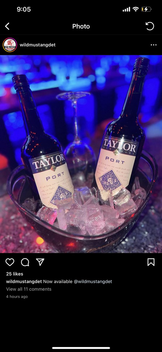 hersoles's tweet image. A Detroit strip club is selling bottles of Taylor Port for $120. I have officially seen it all.