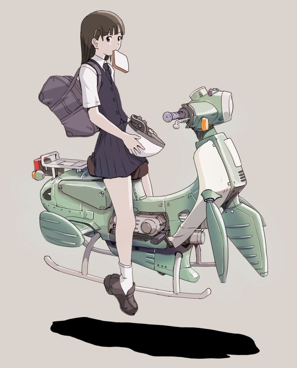 「似たような乗り物まとめ⑧(カブもどき) 」|sukabuのイラスト