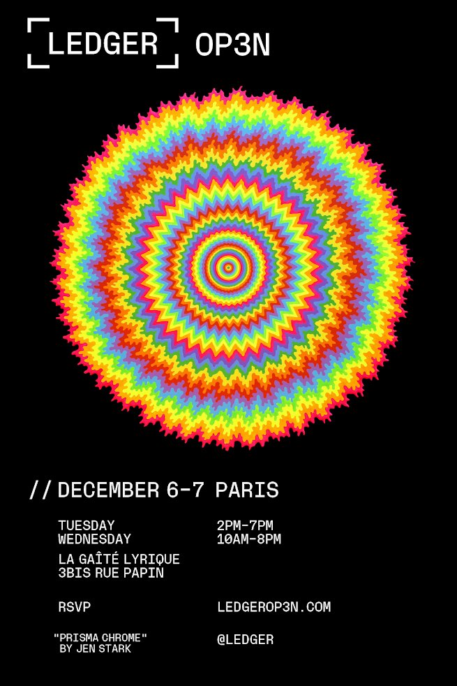 ONEWORDBRICK's tweet photo. We are excited to announce that the BRICK team has been invited to go represent at @Ledger Op3n on December 6th &amp; 7th in Paris! Who else are we gonna see out there?! Stay tuned for more BRICK x LEDGER news in the future.. 🇫🇷🧱🫡 https://t.co/mlfI3pnys9