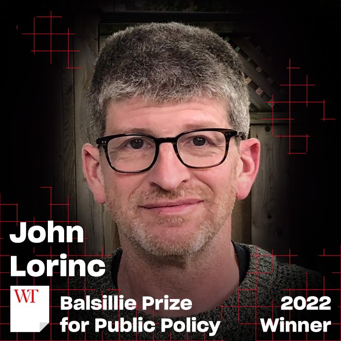writerstrust's tweet photo. Just announced: John Lorinc wins the 2022 #BalsilliePrize for #PublicPolicy, for his book, #DreamStates: Smart Cities, Technology, and the Pursuit of Urban Utopias. ◣

Find out more about our $60,000 prize winner at https://t.co/AEkkXKNkdm https://t.co/SxdLy3dHpR