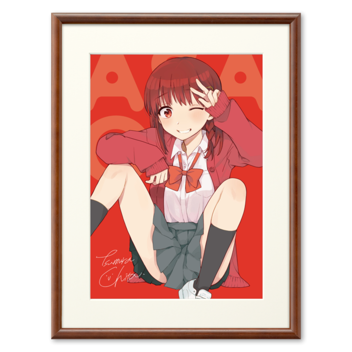 「ポスターとかグッズ出してくださいと要望いただきましたので登録しました。よろしけれ」|つむらちた🐼FANBOXのイラスト