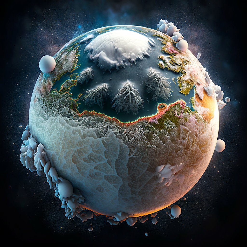 cventura's tweet photo. New Ice Age

#AI #midjourney #midjourneyart  #icecapsmelting #iceage https://t.co/TkrFZhaglt