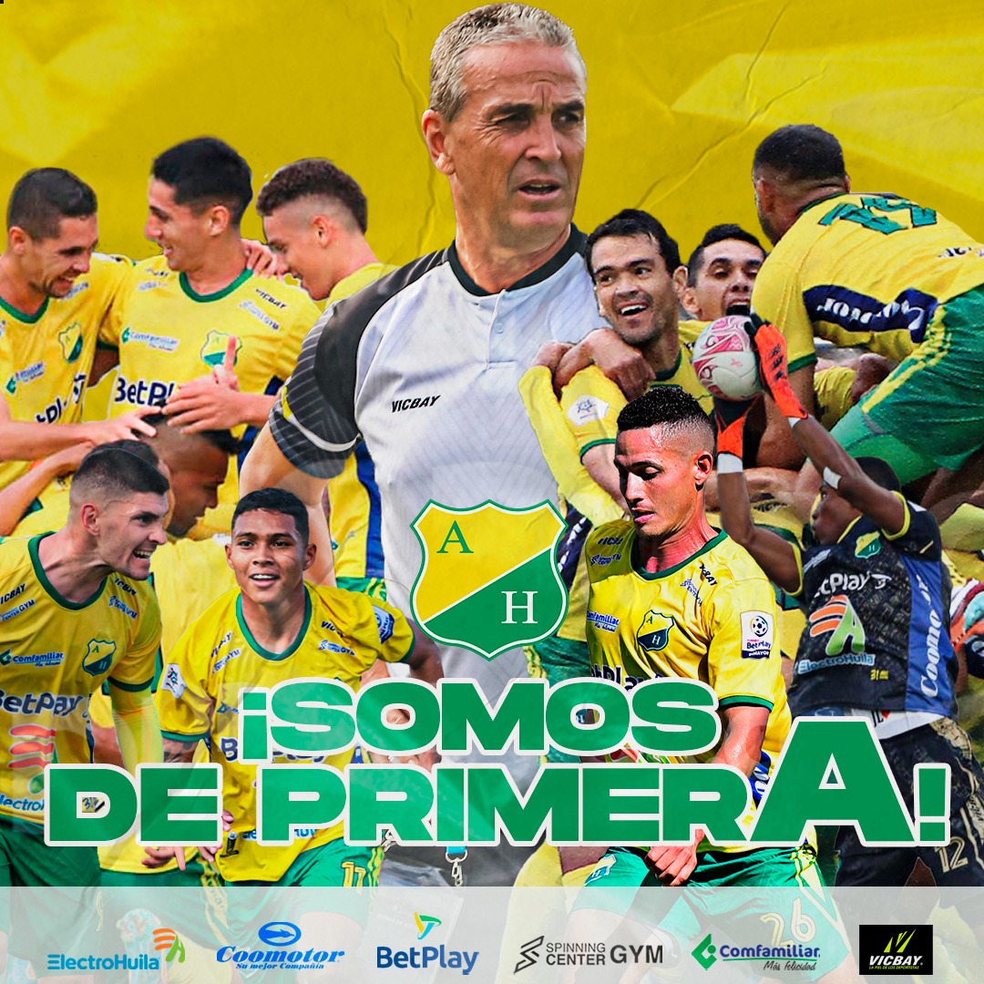 AtleticoHuilaof's tweet photo. ¡Somos de Primer🅰️🅰️🅰️🅰️🅰️🅰️! 💛💚 https://t.co/MX23ypHzJx