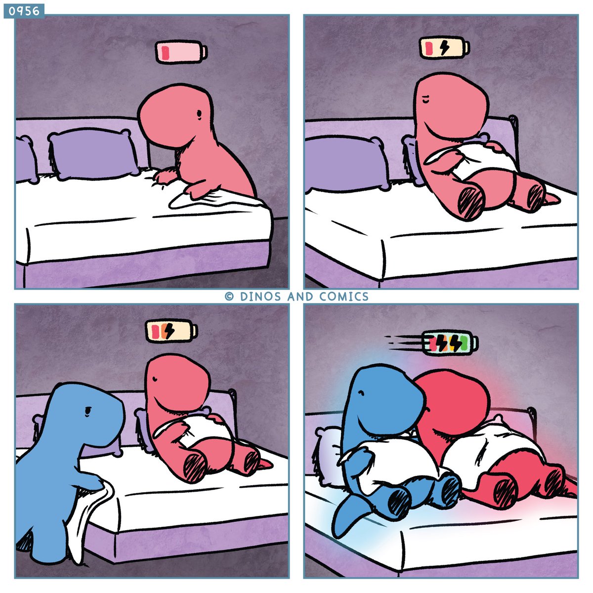 WholesomeMeme's tweet photo. Comic by @dino_comics https://t.co/Hl8qVZV6r2