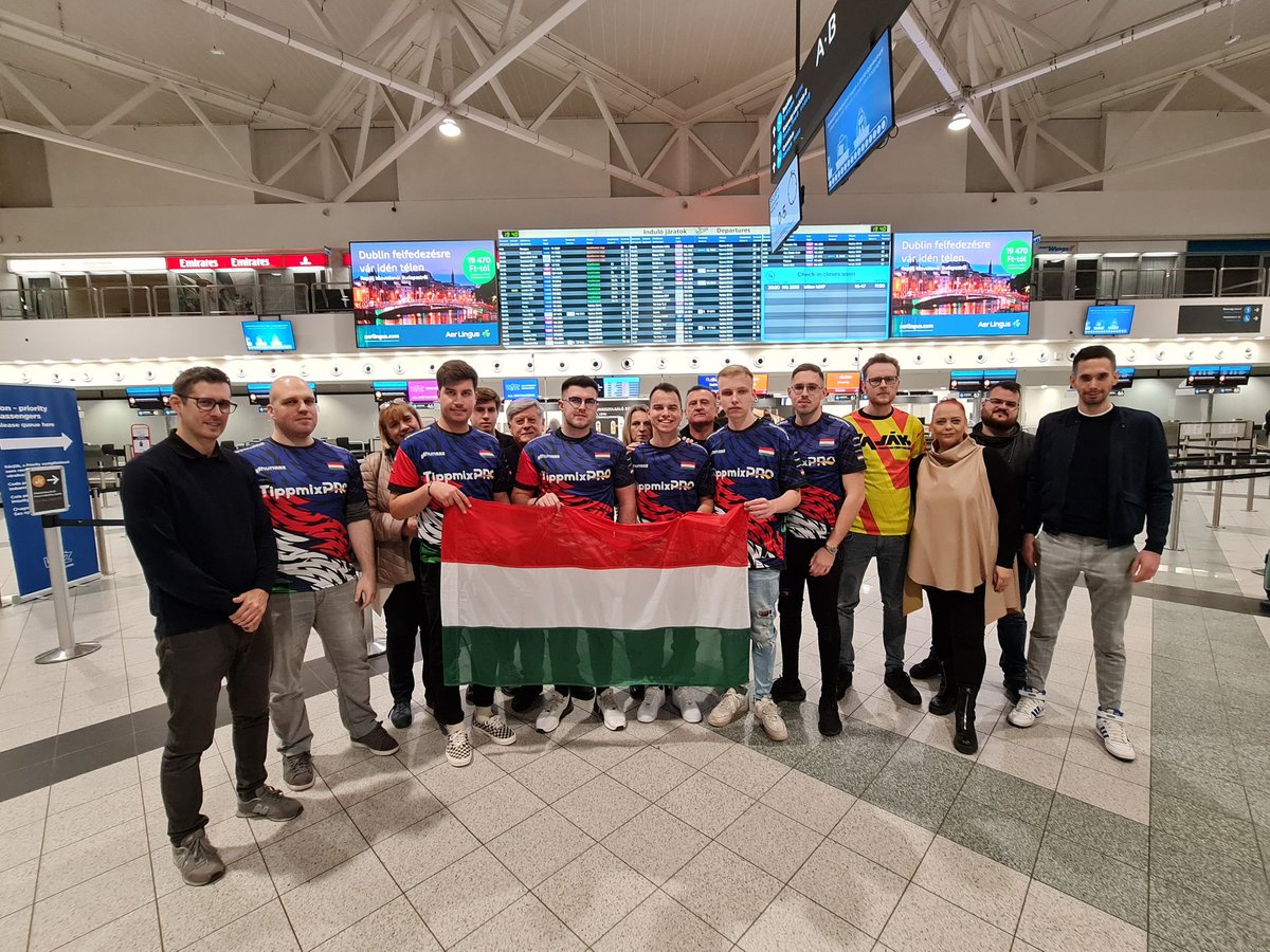 Népes <a href="/HUNESZ/">Hungarian Esports Federation</a> küldöttséggel vágunk neki a Balin szervezett <a href="/IeSF_Master/">Esports fan</a> Világbajnokságra! 🇭🇺 Hajrá Magyarország!