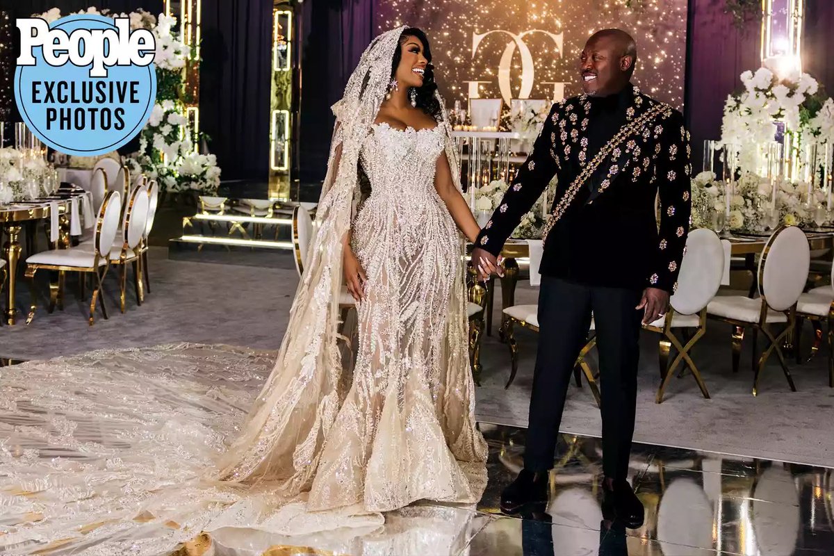 Porsha wore a total of SEVEN dresses over her two day wedding celebration #RHOA
