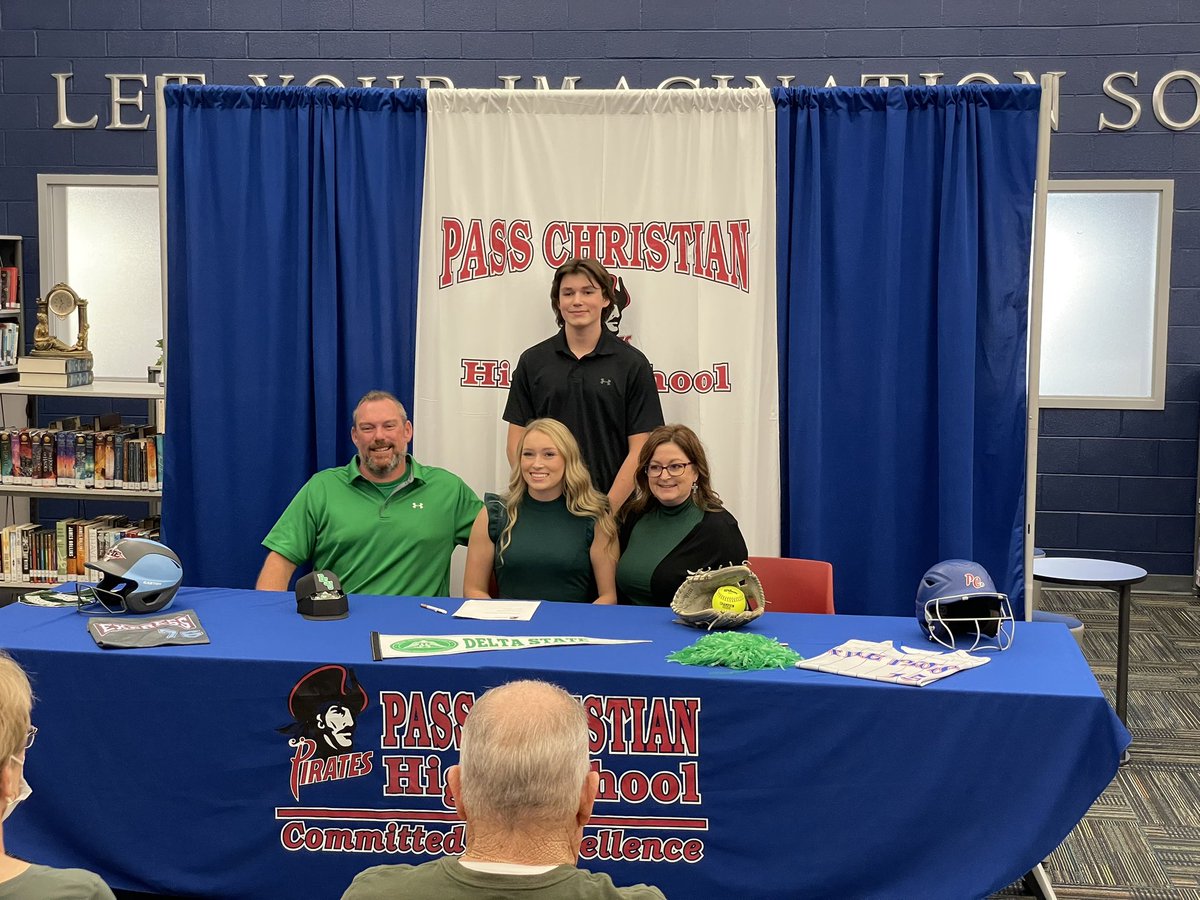 Blake Brannon (@blake_brannontv) on Twitter photo Another coast athlete is headed to the next level!
<a href="/PassHighPirates/">Pass Christian High</a>’ <a href="/MarinBeeson/">Marin Beeson</a> is headed up to Delta State to play softball
We’ll have more from her tonight at 10 on <a href="/WLOX/">WLOX</a>! Another coast athlete is headed to the next level!
<a href="/PassHighPirates/">Pass Christian High</a>’ <a href="/MarinBeeson/">Marin Beeson</a> is headed up to Delta State to play softball
We’ll have more from her tonight at 10 on <a href="/WLOX/">WLOX</a>!