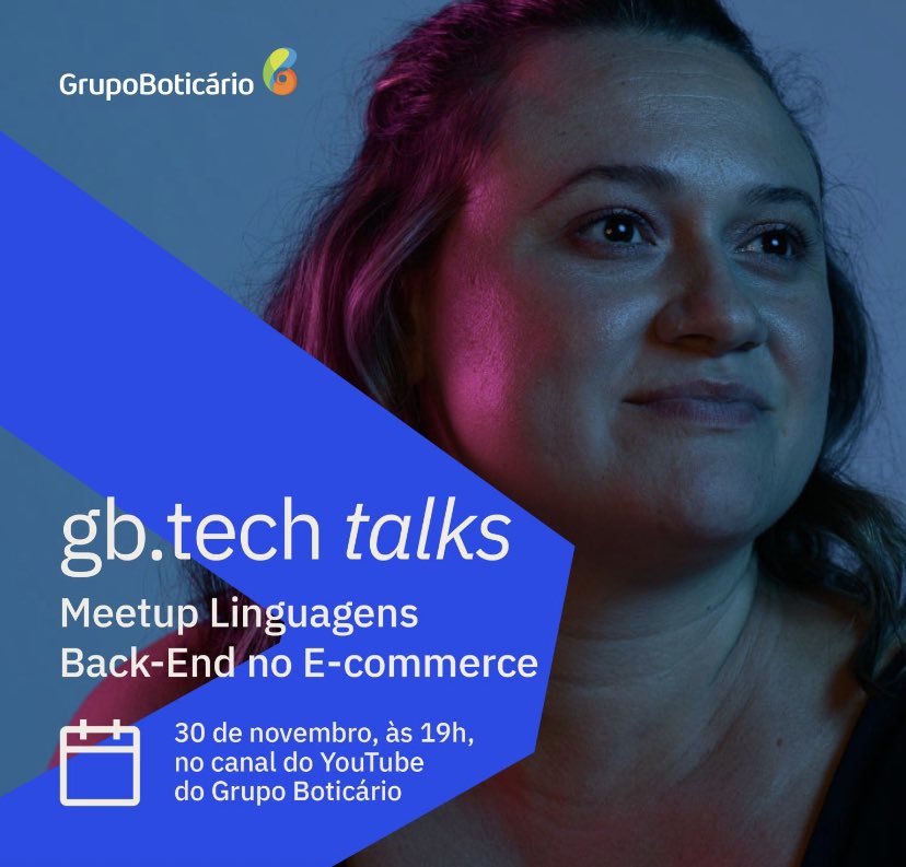 Amanhã é dia de gb.tech talks!

Vamos falar sobre cases de aplicação de Java em autenticação e autorização de usuários, aplicação de Kotlin e Groovy no e-commerce, uso de Node.js no mesmo segmento, Lambdas, BFF e muito mais!

Inscrições: lnkd.in/d_Ze8FeG
