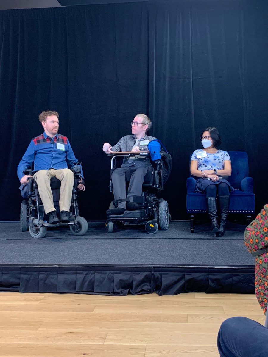 It was an honour to attend the #AcceleratingAccessibilityCoalition launch event today and to hear the rich panel discussion between @maayanziv, Tim Rose of @cibc, Luke Anderson of @StopGapRamp and Lorene Casiez of @hmn_space.