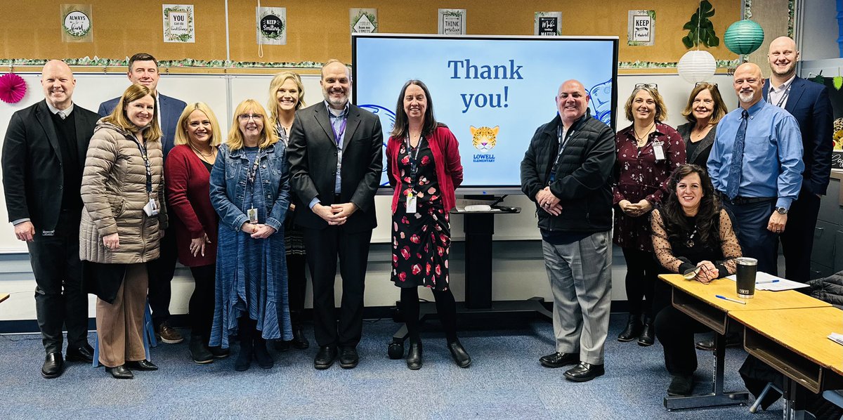 DrIanBSaltzman's tweet photo. I am so proud of our @EPS_LowellES Leopards! This morning they presented their Instructional Review and rocked it! Well done and keep up the incredible work you all are doing for students. https://t.co/LjKyOo0LSI