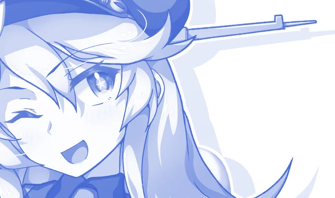いつ海では海外艦出番無さそうなので"水曜日"に遠征中のアイオワさん描きました(謎今回もトラブルが無ければ17:30頃公開予定です... 