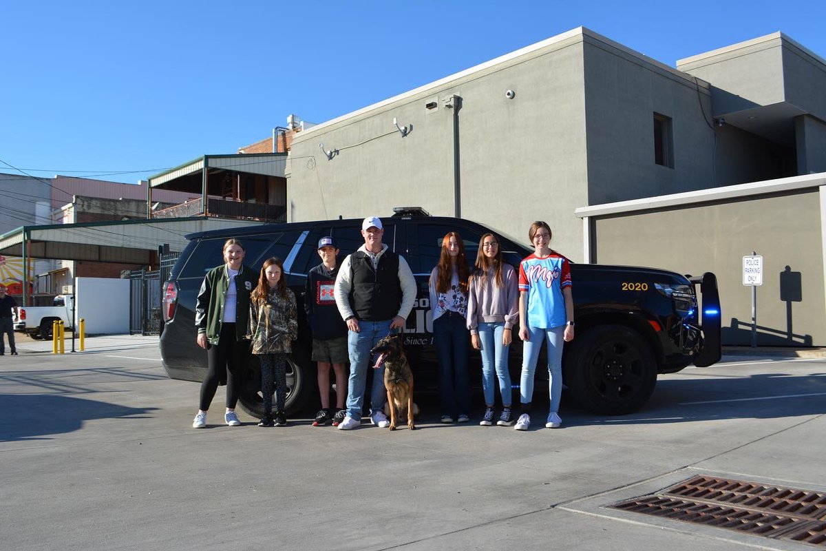 DenisonTexasPD's tweet photo. Echo is honored to be sponsored by these Hot Cocoa Participants! To show his appreciation, Echo demonstrated some of his favorite moves. 

Even though we are grateful for Echo’s talents, we are also grateful to have some of the most talented Hot Cocoa makers representing the DPD! https://t.co/lW7RSkGKxs