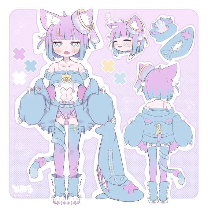 はじめてオリキャラというのを作ってみましたこれがうちの子というやつか...?!#oc #冬の創作クラスタフォロー祭り 