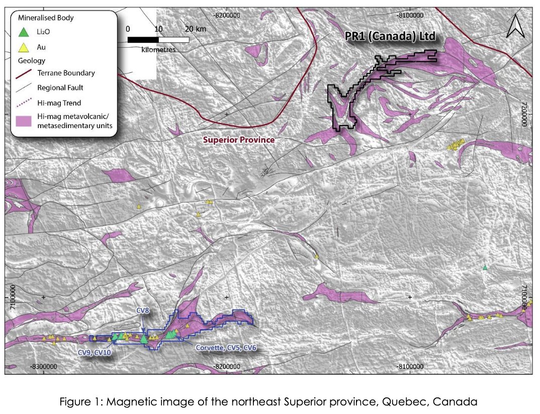GTT_Ventures's tweet photo. $PR1 Secures 160km2 Lithium Exploration Area -
Quebec, Canada

#lithium #asx #Quebec https://t.co/bObfOhEcDv
