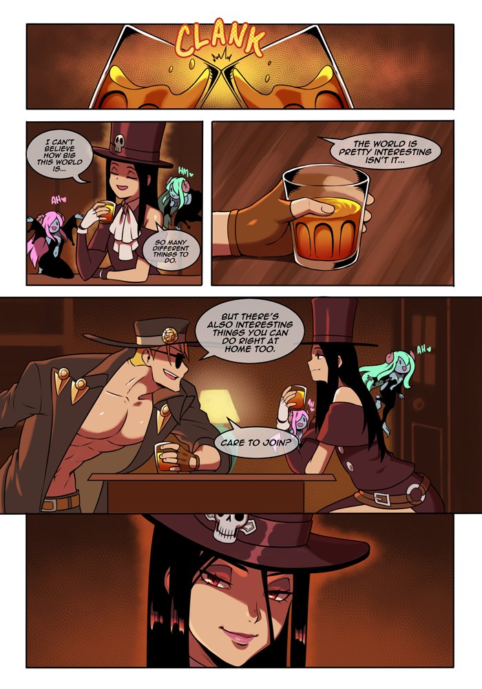 🔞Look who finished their first Guilty Gear comic!!🔞🥳🥳🥳

 24 full colored pages of Testament enjoying new hobbies🙂

(Johnny x Testament) link below 