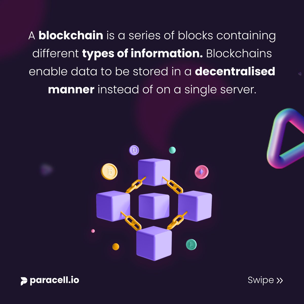paracell_io's tweet photo. Crypto and blockchain explained easily. If you want to take part in the future, it doesn't hurt to know the basics! 

#cryptocurrency #blockchain #para https://t.co/JVxkklIuC4