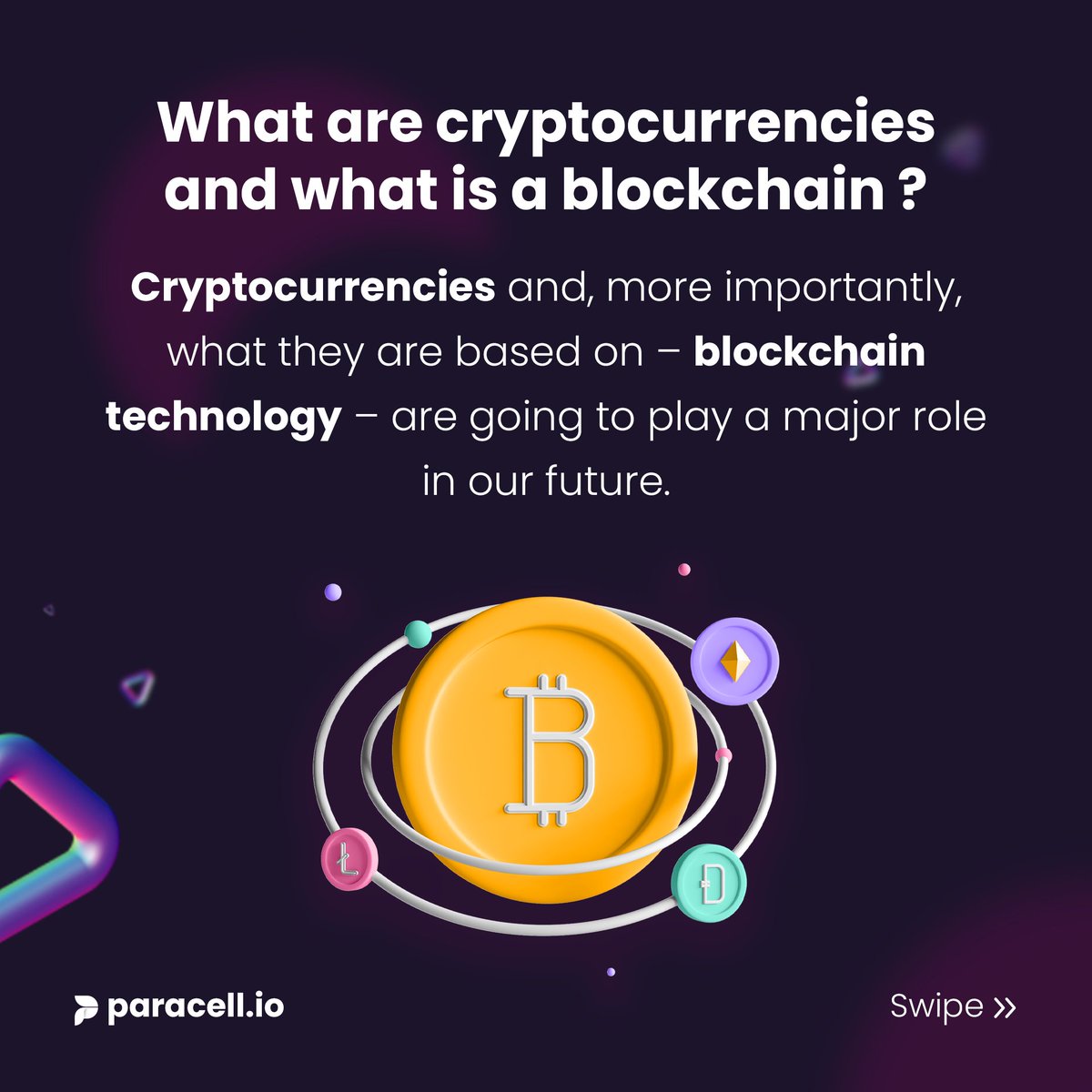 paracell_io's tweet photo. Crypto and blockchain explained easily. If you want to take part in the future, it doesn't hurt to know the basics! 

#cryptocurrency #blockchain #para https://t.co/JVxkklIuC4
