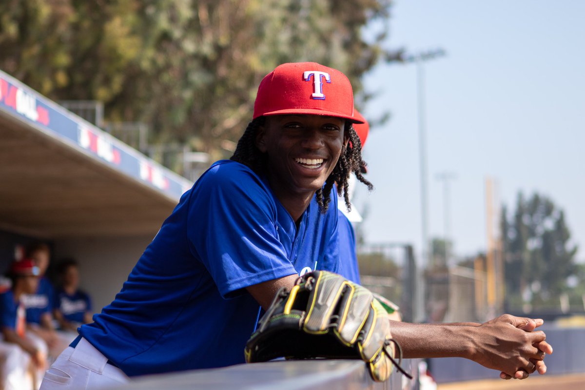 RangersYA's tweet photo. Congratulations to @KalebThompkins and David Hogg (@realdhogg1) who will represent the Rangers Youth Academy at the 2023 MLB/USA Baseball Dream Series during MLK Weekend in Tempe, AZ. https://t.co/38ZA9Uu6jD