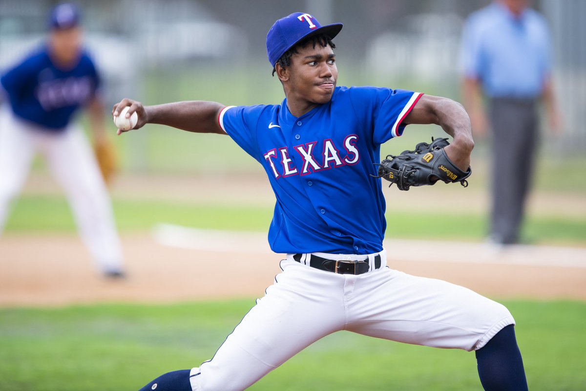 RangersYA's tweet photo. Congratulations to @KalebThompkins and David Hogg (@realdhogg1) who will represent the Rangers Youth Academy at the 2023 MLB/USA Baseball Dream Series during MLK Weekend in Tempe, AZ. https://t.co/38ZA9Uu6jD
