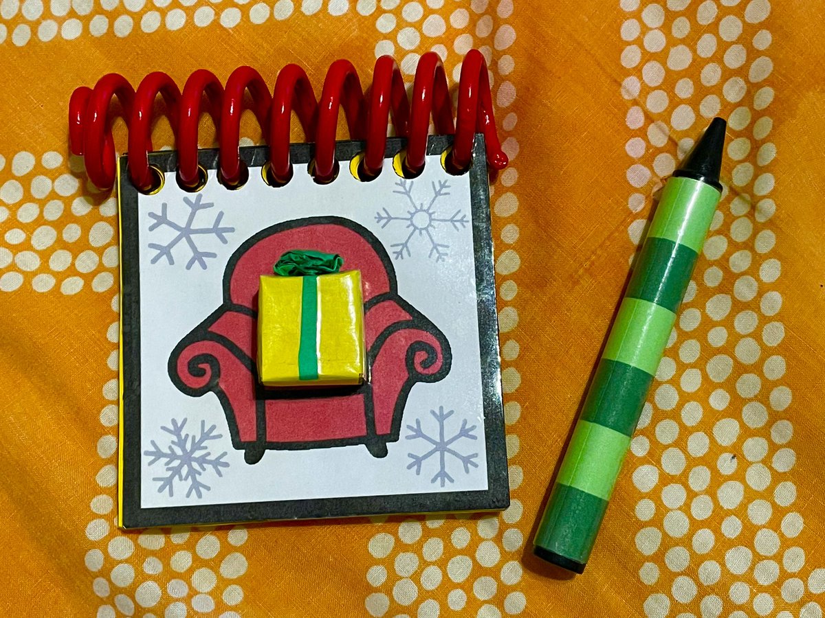 Zackary40512157's tweet photo. My Prop Replica Steve Holiday Notebook🎁🎄⛄️☃️❄️
#bluesclues
#stevefrombluesclues
#handydandynotebook https://t.co/DzD8zqZBcQ