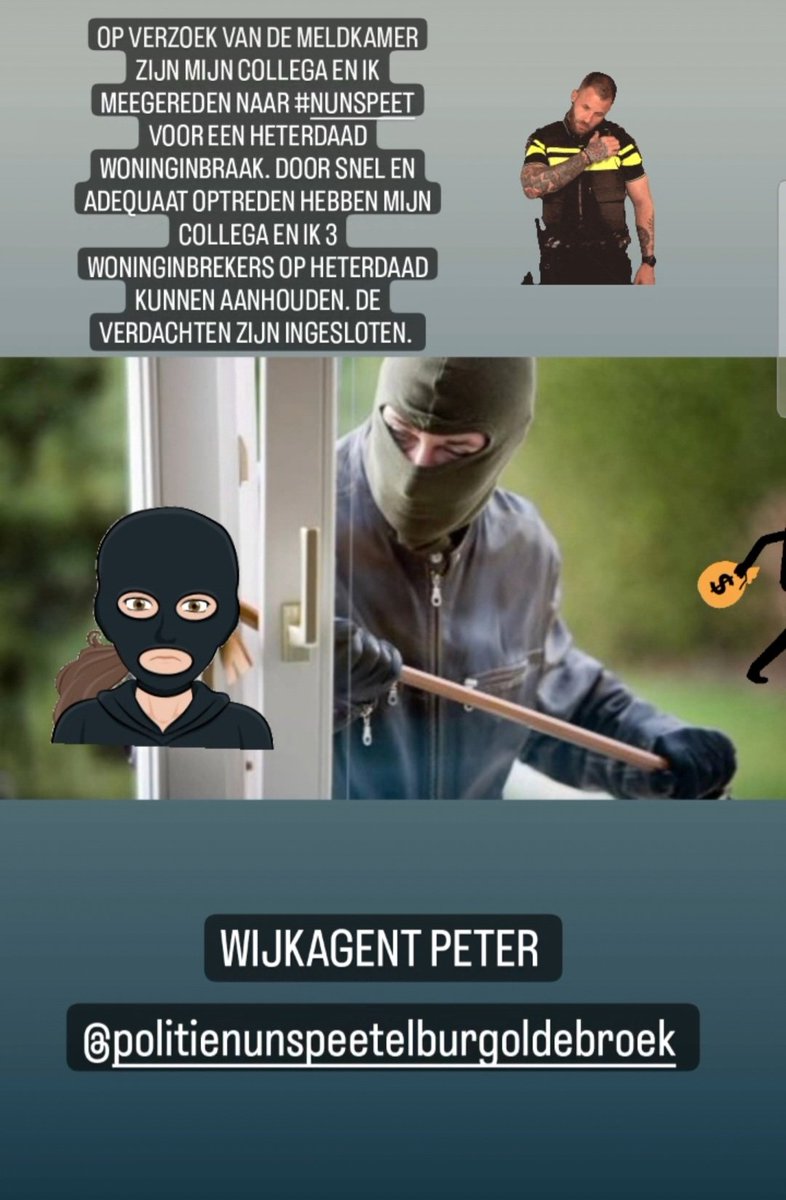 WA_Epe_Oene's tweet photo. 3 heterdaad aanhoudingen #woninginbraak 👮. Wijkagent Peter https://t.co/JayTUhnLRb