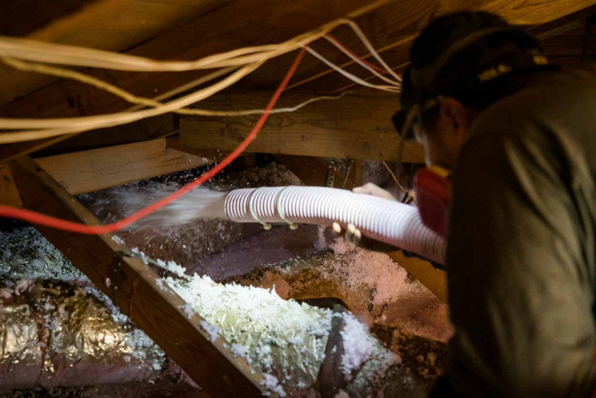 Insulating your attic will help keep you warmer in winter and cooler in summer, and will also help reduce mold growth. 

Get attic insulation today for a healthy and energy efficient home!

Give us a call today!

Belugaair.com/contact-us