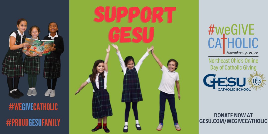 GesuCatholic's tweet photo. We are down to the final hours of #GivingTuesday. Our goal to finish and furnish the STREAM Chapel &amp; New Language Room is made possible by you. Thank You! There are 6 hours left of #WeGiveCatholic any support that can be provided is greatly appreciated.

To donate TODAY: https://t.co/u7JhYZKqxU