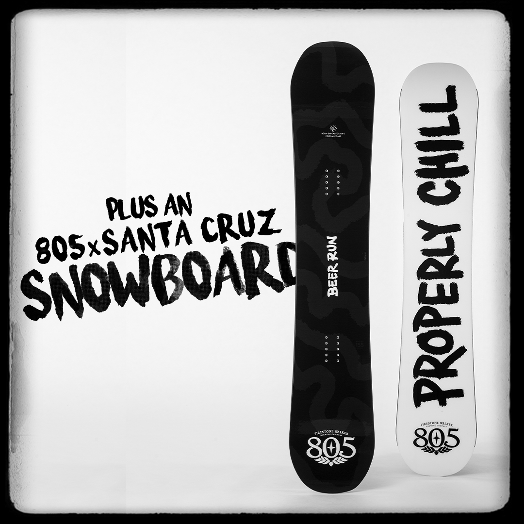 805Beer's tweet photo. Snow is falling and the peaks are open. We want to make your next trip to the mountains the best one yet, so we're giving away two @IkonPass passes for the 23/24 snow season, plus a new 805 x @SantaCruzSnow deck. Enter for a chance to win now: https://t.co/jfAbQ7ZB2h https://t.co/Sm251IPdCZ