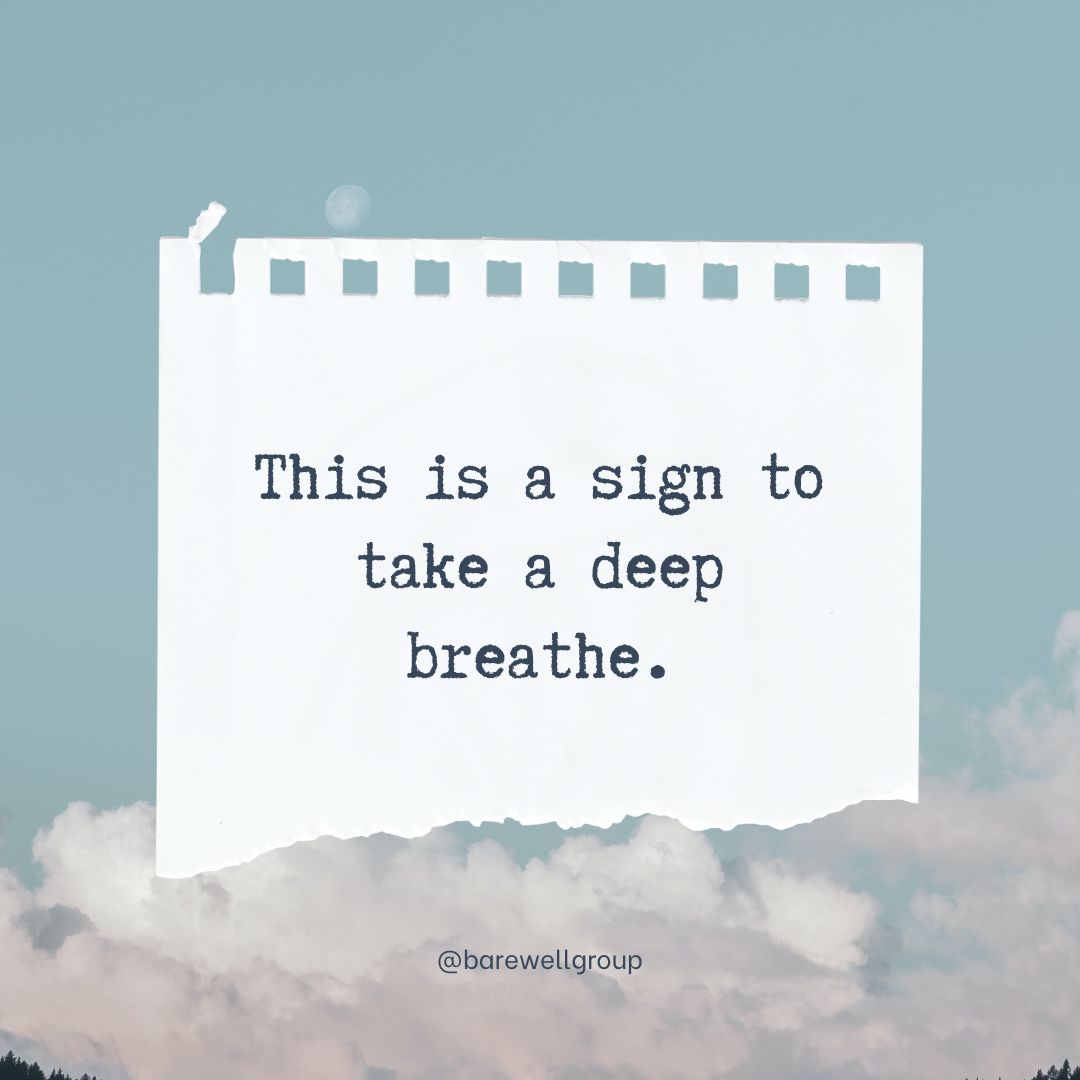bareWellTherapy's tweet photo. Here is a gentle reminder to take space when you need to and to respect your own boundaries. As the holiday season approaches, we tend to prioritize many things above our own wellbeing. You are important, you matter, and your needs are valid. 

Take a quick moment to check-in ... https://t.co/iNmCqVfvHm