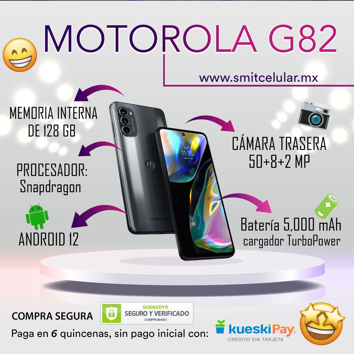 SmitCelularMX's tweet photo. https://t.co/FxPDn27C15 Fotografía profesional en tu bolsillo 📸
Descubre infinitas posibilidades para tus fotos con las 3 cámaras principales de tu equipo. Pon a prueba tu creatividad y juega con la iluminación, diferentes planos y efectos para obtener grandes resultados. 🤩⚡️ https://t.co/YLOzQiwXds