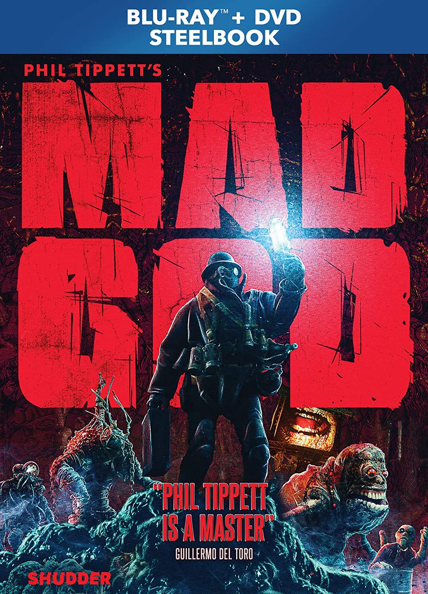 letterboxd's tweet image. *GIVEAWAY*  @PhilTippett’s Mad God—the fifth highest-rated horror film of 2022 on Letterboxd so far—is releasing on SteelBook DVD/Blu-ray December 6, 2022 and we have 10 copies to give away. 

To enter, simply QT with your Letterboxd four faves to go into the draw.