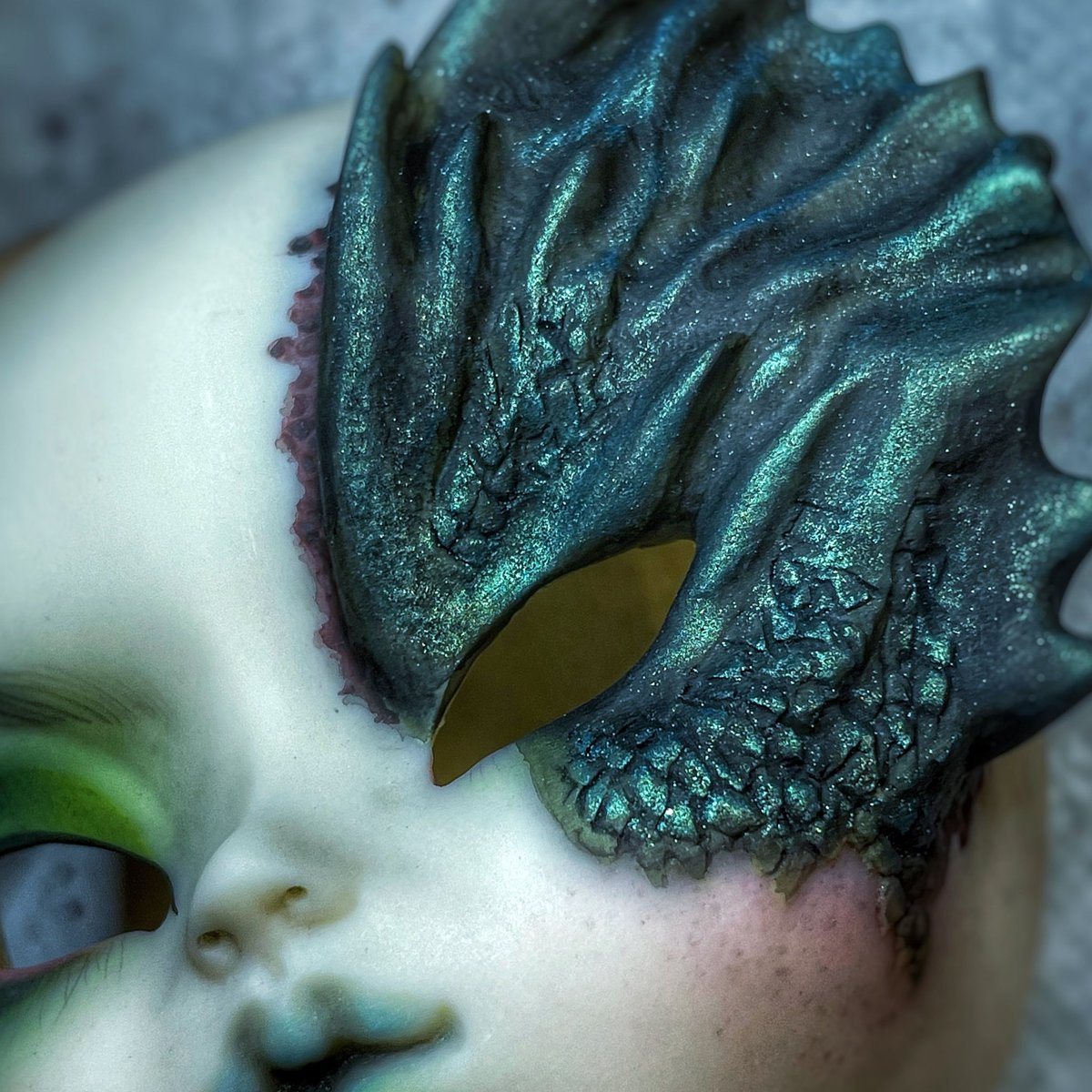 nenndolls's tweet photo. 💚 work in progress 💚 #pullip #doll #sculpture #dragon #gameofthrones #art #artdoll #pullipfc #pullipcustom https://t.co/xHLn873wg0